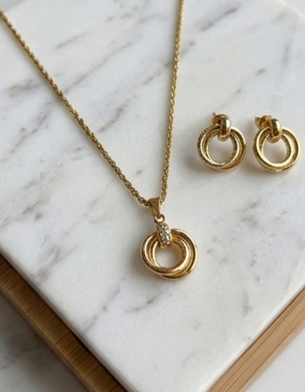 Hoop Set Necklace