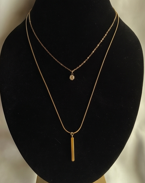 Radiant Layered Necklace