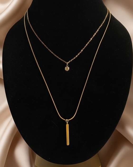 Radiant Layered Necklace