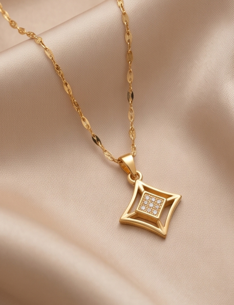 Stone Gliding Necklace