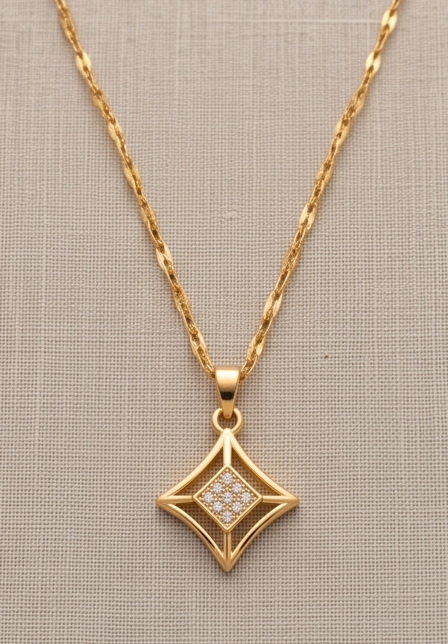 Stone Gliding Necklace