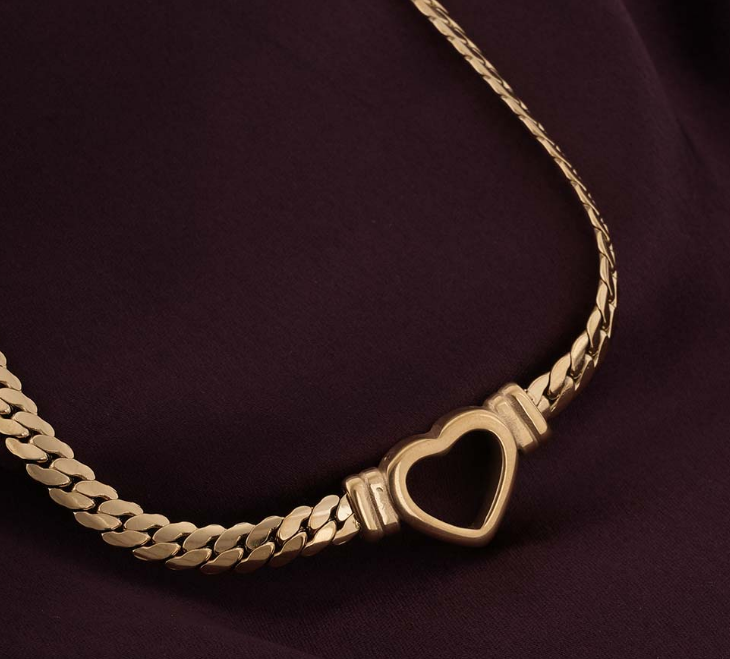 Heart Chain Necklace