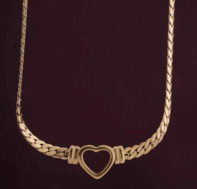 Heart Chain Necklace