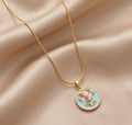 Blue Flower Necklace