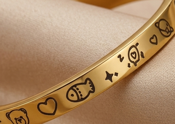 Hearts and Charms Bracelet