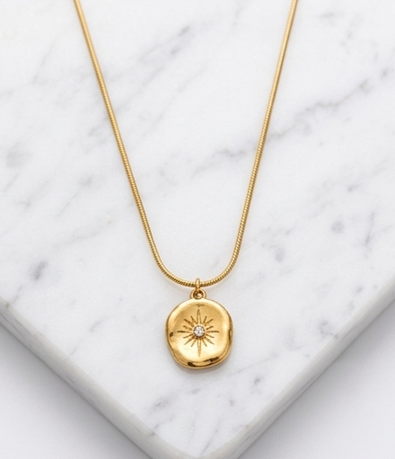 Golden Star Necklace