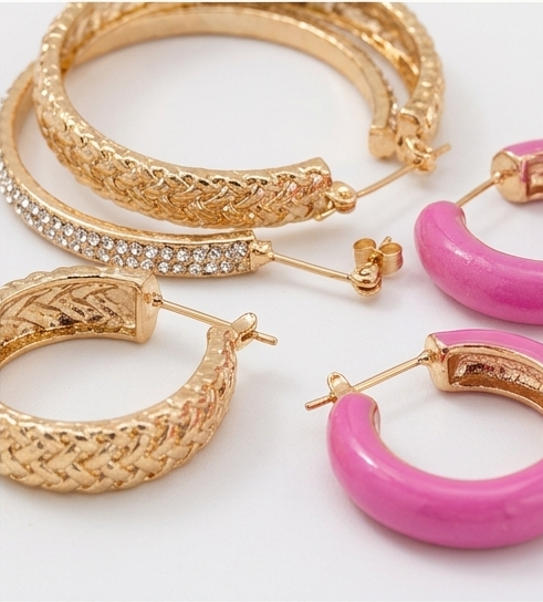 Set of 6 Earrings
