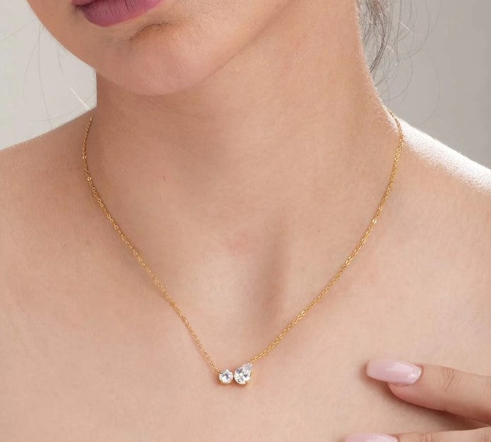 Double Drop Necklace